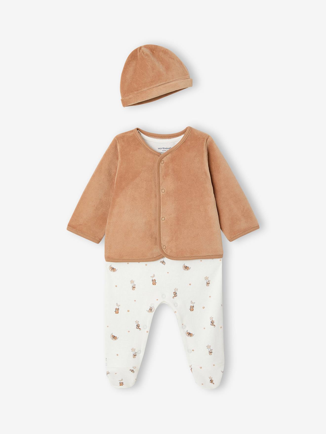 Vertbaudet Personaliseerbaar Babypakje Cappuccino