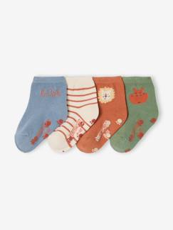 Baby-Sokken, kousen-Set van 4 paar sokken baby jongen