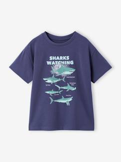 Jongens-T-shirt, poloshirt, souspull-T-shirt-Jongensshirt dierenmotief