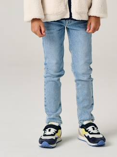 Jongens-Broek-Skinny jeans met verstelbare taille voor jongens