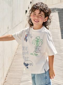 Jongens-T-shirt, poloshirt, souspull-T-shirt-T-shirt met korte mouwen surf
