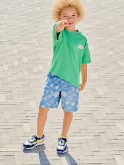 Garçon-Short-Bermuda garçon jean facile à enfiler 