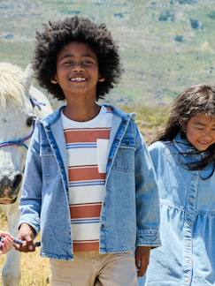 Jongens-Hemd voor jongens in denim