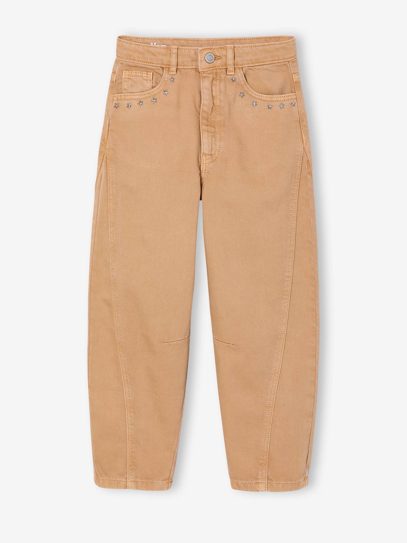Vertbaudet Balloon Broek Voor Meisjes Cappuccino