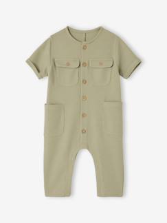 Baby-Salopette, jumpsuit-Jumpsuit met honingraatmotief baby