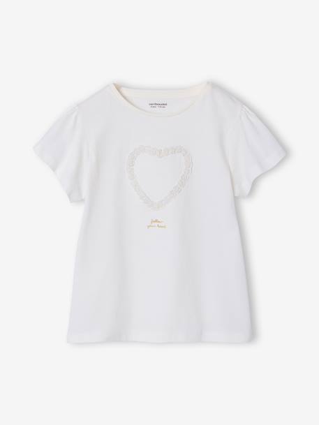 T-shirt manches courtes fille   - vertbaudet enfant