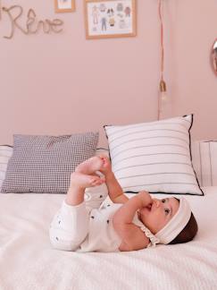 Bébé-Salopette, combinaison-Coffret naissance salopette fille et bandeau