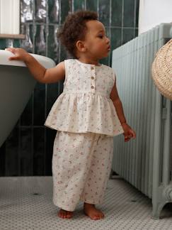 -Babyset met top en wijde broek voor baby