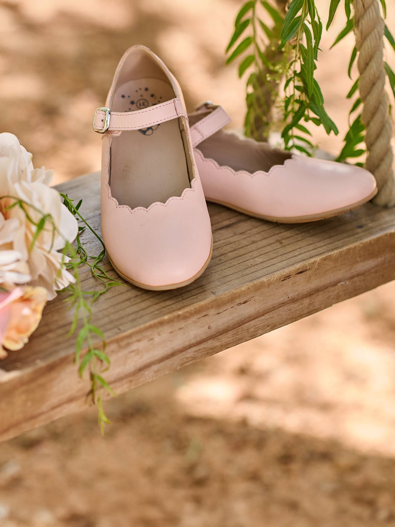 Ballerinas meisjes leer feston