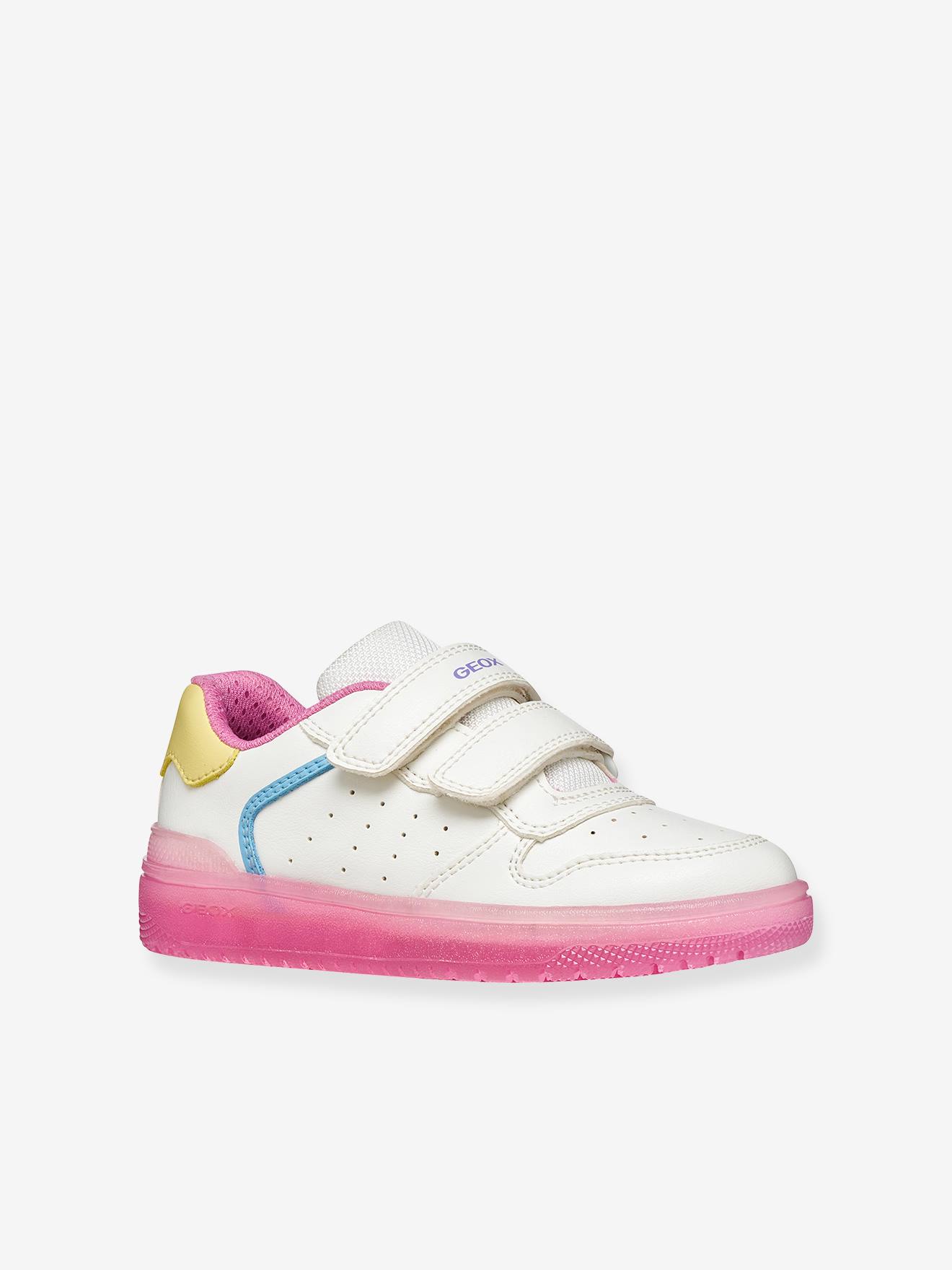 Geox Washiba Girl Baskets Voor Meisjes Wit