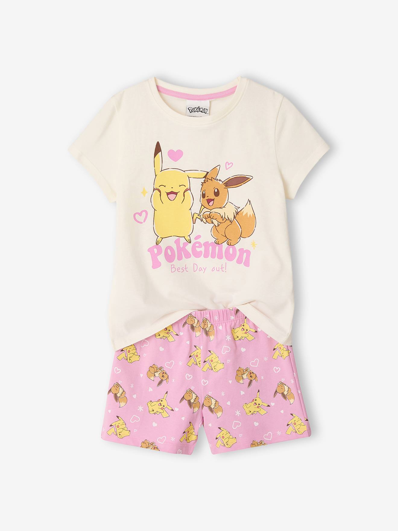 Pokémon Pyjamashort Meisje Pokemon Zachtpaars