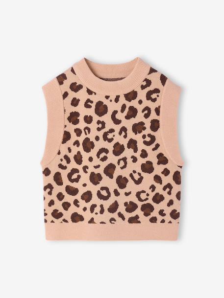 Fille-Pull, gilet, sweat-Pull sans manche fille
