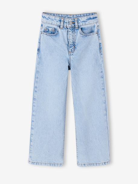 Fille-Pantalon-Jean fille large morphologik tour de hanches fin