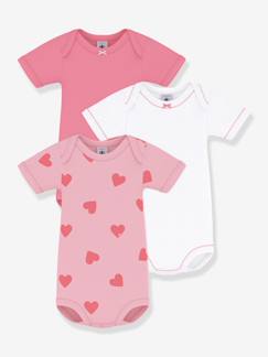 -Lot de 3 bodies manches courtes bébé