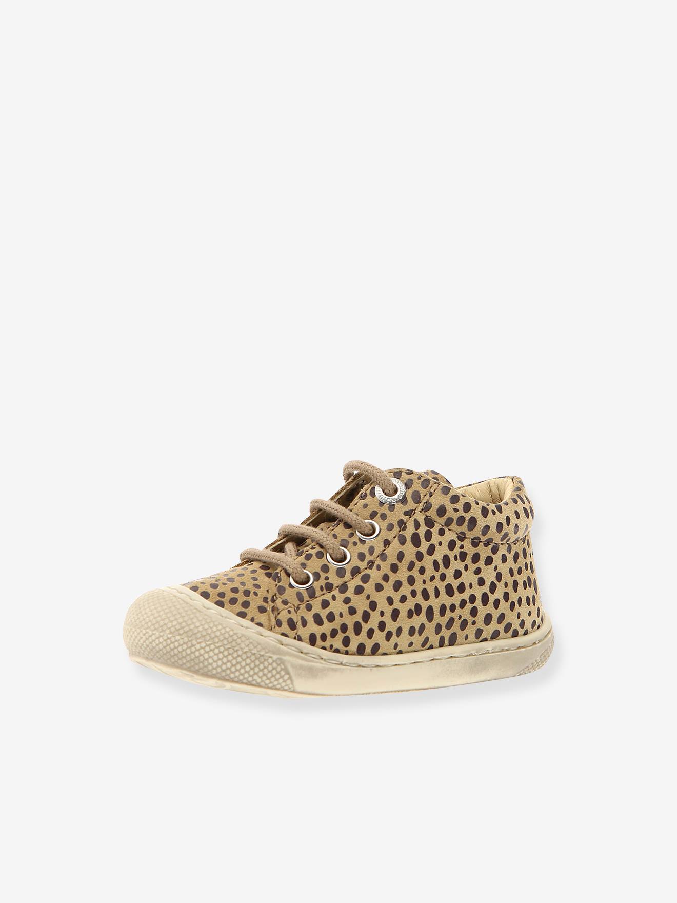 Naturino Veterlaarsjes Met Elastische Veters Bruin