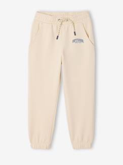 Jongens-Joggingbroek van molton met verstelbare taille