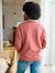 Sweat de grossesse et d'allaitement vieux rose - vertbaudet enfant 