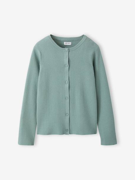 Fille-Pull, gilet, sweat-Gilet fille