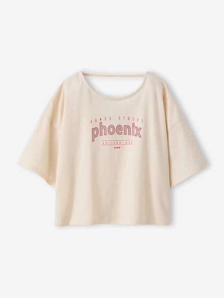 Fille-T-shirt, sous-pull-T-shirt manches courtes 