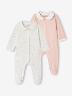 Bébé-Pyjama, surpyjama-Lot 2 pyjamas bébé coton bio