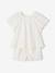 Ensemble 2 pièces short fille Ella Happy Time blanc - vertbaudet enfant 