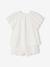 Ensemble 2 pièces short fille Ella Happy Time blanc - vertbaudet enfant 