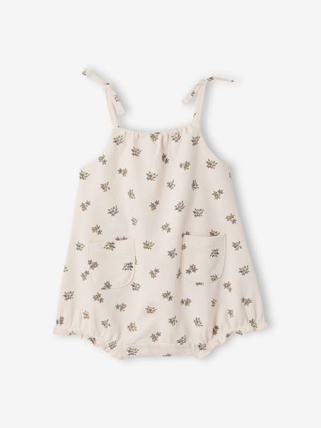 Bébé-Combinaison bébé fille coton bio