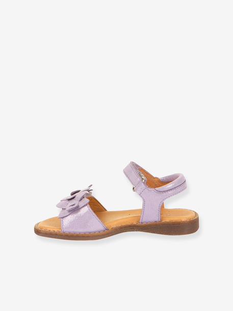 Sandales en cuir pour fille LORE FLOWERS froddo bleu+bleu foncé+blush+lavande+or+rose+rose doré+rouge+tomette - vertbaudet enfant 