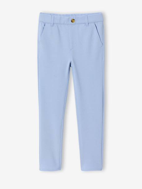 Ensemble céremonie chemise col Mao, veste et pantalon garçon beige+bleu ciel+vert d'eau - vertbaudet enfant 