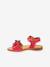 Sandales en cuir pour fille LORE FLOWERS froddo bleu+bleu foncé+blush+lavande+or+rose+rose doré+rouge+tomette - vertbaudet enfant 