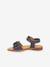 Sandales en cuir pour fille LORE FLOWERS froddo bleu+bleu foncé+blush+lavande+or+rose+rose doré+rouge+tomette - vertbaudet enfant 