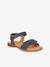 Sandales en cuir pour fille LORE FLOWERS froddo bleu+bleu foncé+blush+lavande+or+rose+rose doré+rouge+tomette - vertbaudet enfant 