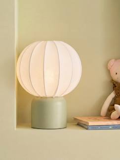 Linge de maison et décoration-Lampe à poser forme boule pied métal