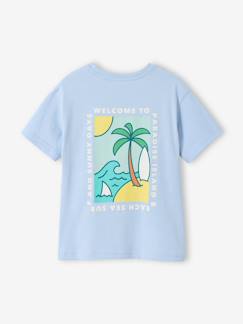 Garçon-T-shirt, polo, sous-pull-T-shirt garçon motifs devant et dos 