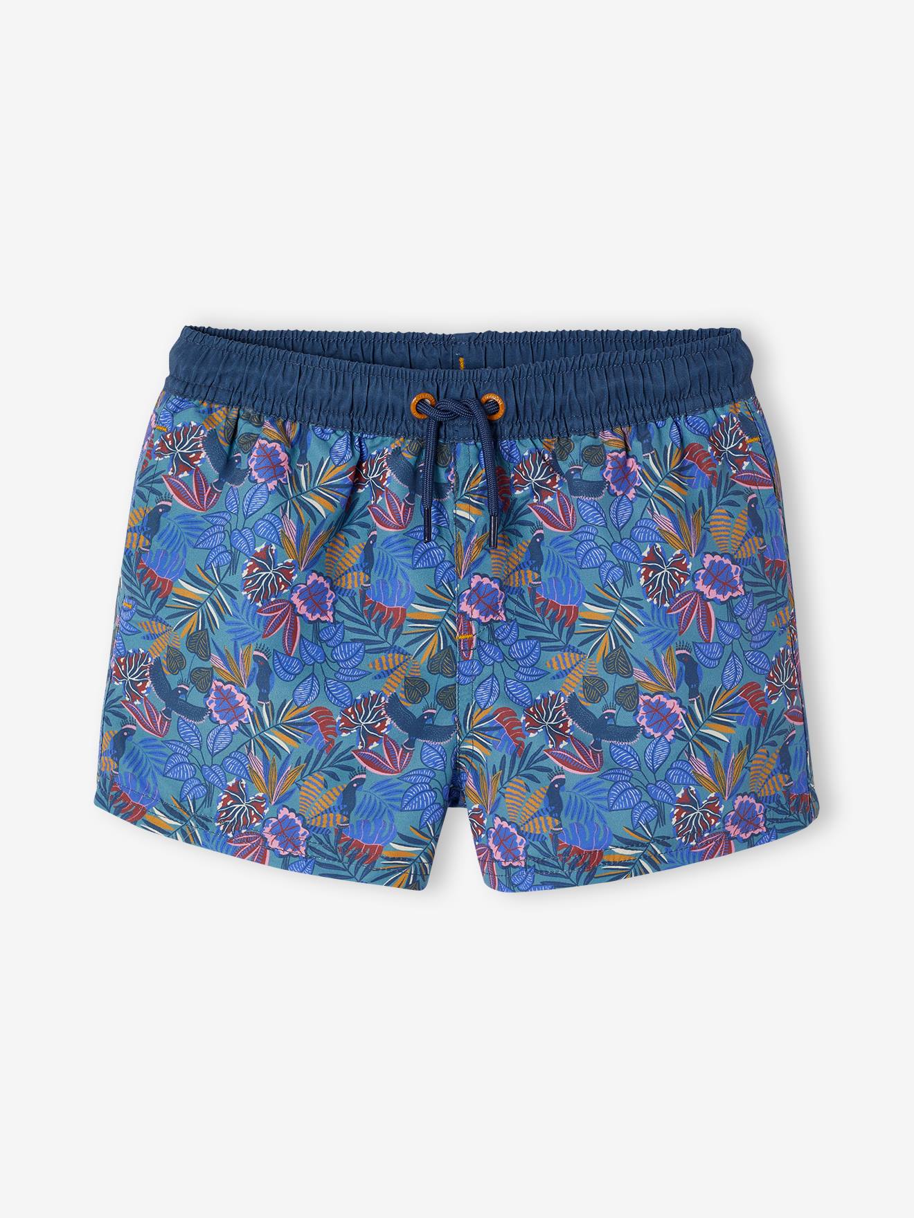 Vertbaudet Zwemshort Voor Jongens Capsule Liberty Blauw