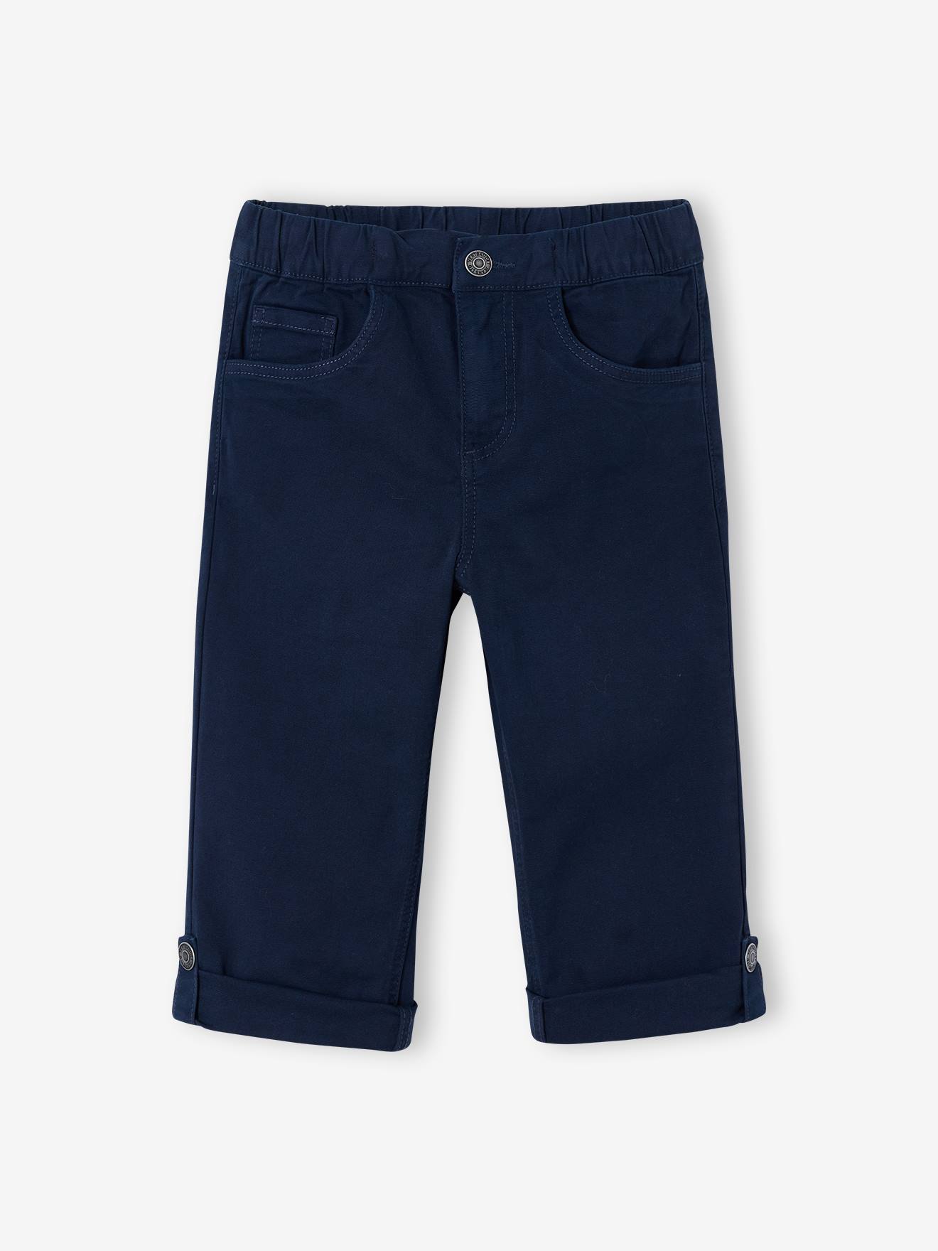 Bermuda jongen marineblauw