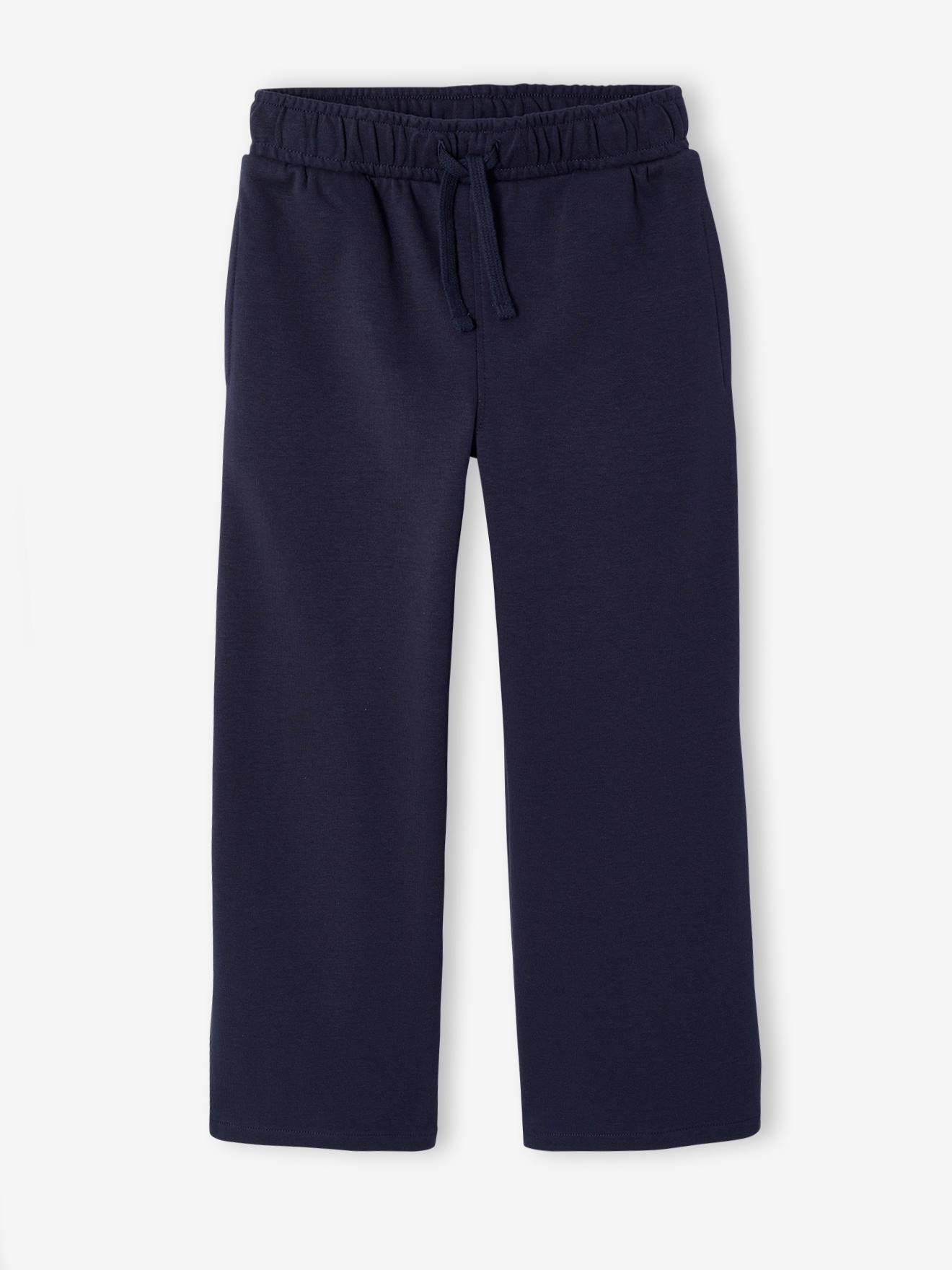 Vertbaudet Wijde Joggingbroek Voor Jongens Marineblauw