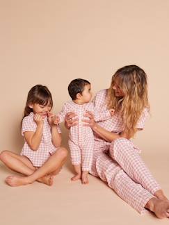 Bébé-Pyjama, surpyjama-Pyjama bébé col large Capsule mère-fille