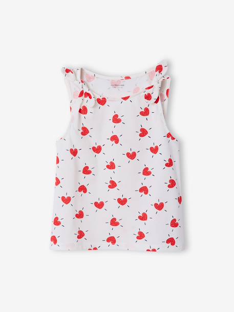 Fille-T-shirt, sous-pull-T-shirt-T-shirt sans manches