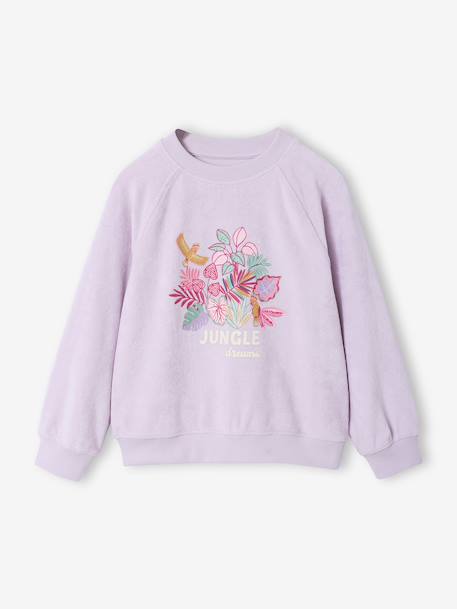 Fille-Pull, gilet, sweat-Sweat-Sweat manches longues 