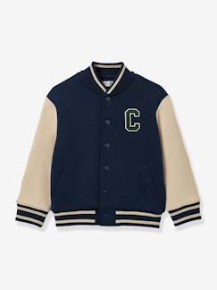 -Veste Teddy style collège
