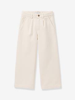 -Pantalon large twill