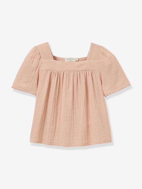 Fille-Blouse gaze coton bio