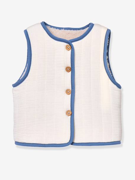Gilet sherpa bébé sans manches  - vertbaudet enfant
