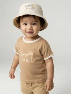 Baby-T-shirt, coltrui-T-shirt baby jongen van biologisch katoen