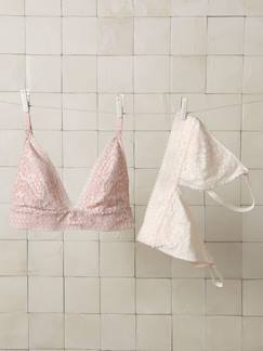Vêtements de grossesse-Lingerie-Soutien-gorge-Lot de 2 soutiens-gorge triangle d'allaitement