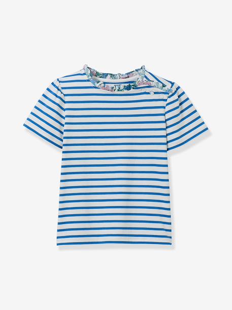 Fille-T-shirt, sous-pull-Tee shirt marinière fille