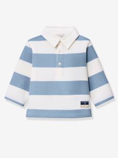 Baby-Polo met strepen en lange mouwen