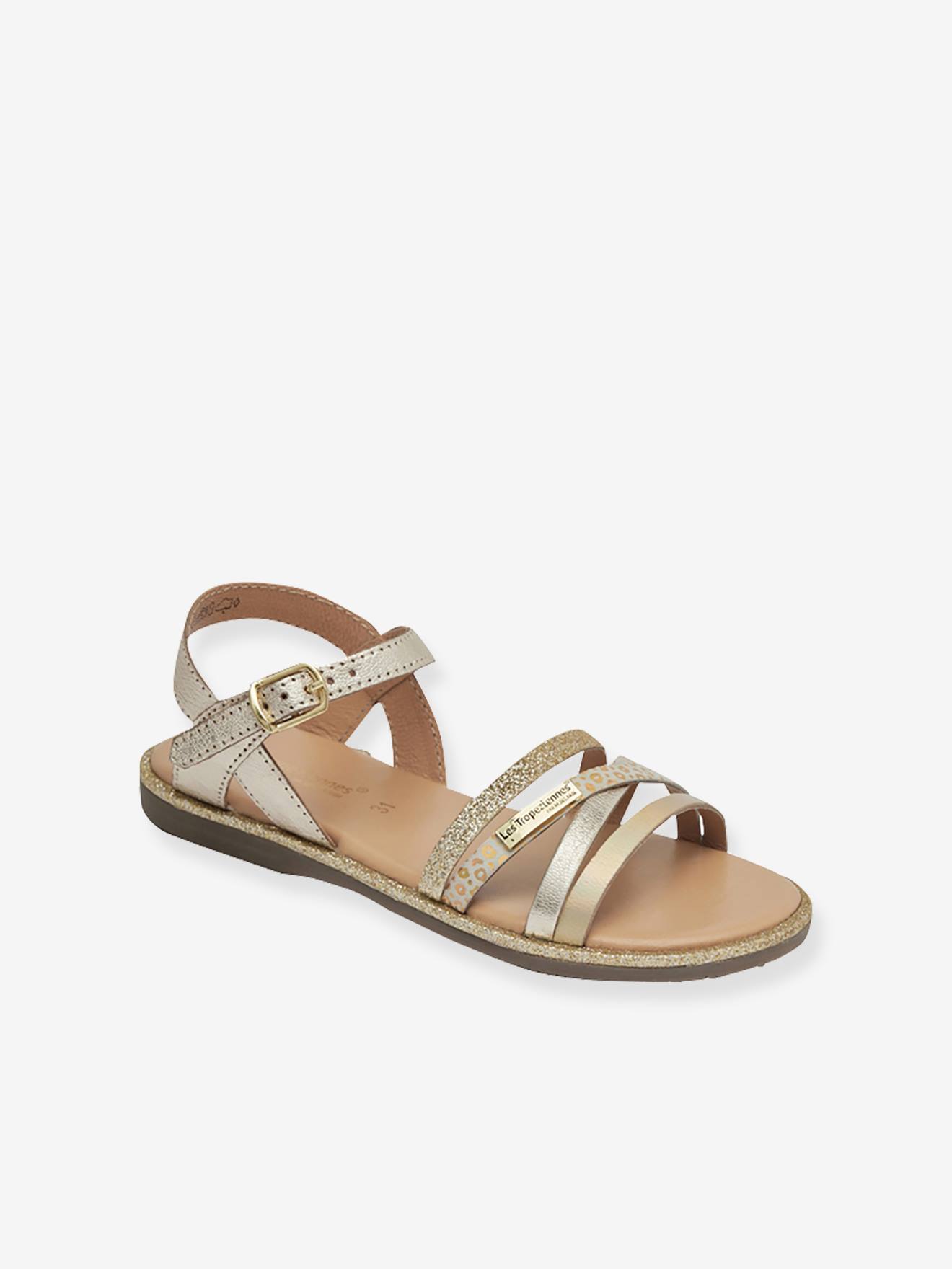 Les Tropeziennes Sandalen Inaya Goud