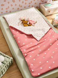 Linge de maison et décoration-Linge de lit enfant-Sac de couchage coton cœur
